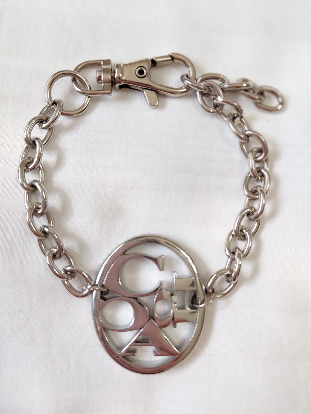 Coach Oval Logo Bracelet - Picture 2 of 5